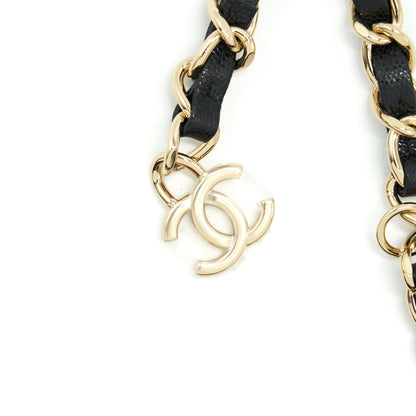 Chanel 21B Belt Bag Caviar Black L