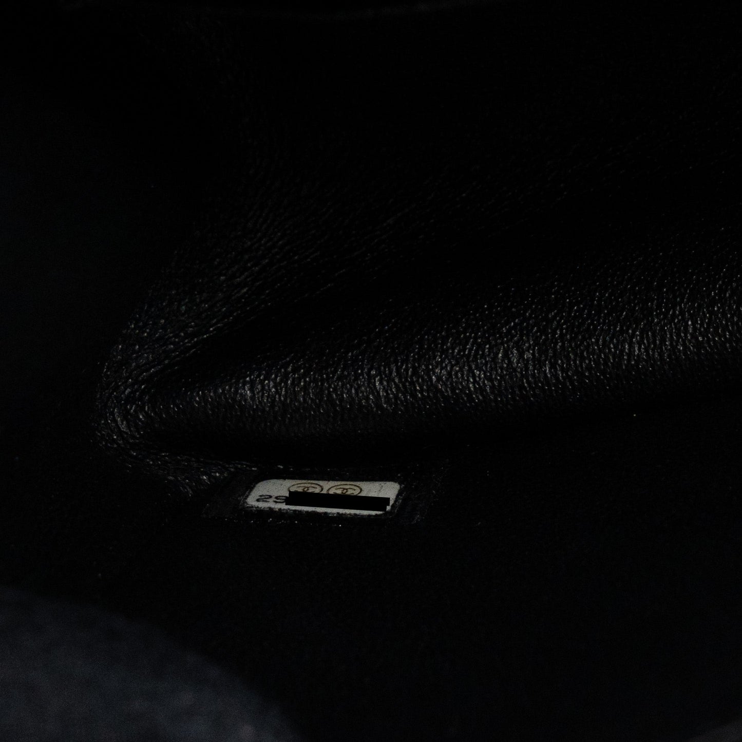 Chanel Mini 2.55 Reissue Flap Bag Aged Calfskin Black Brushed