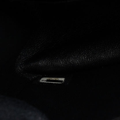 Chanel Mini 2.55 Reissue Flap Bag Aged Calfskin Black Brushed