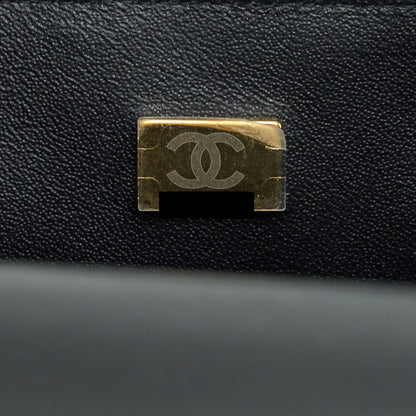 Chanel mini Rectangular Flap Bag Lambskin black L