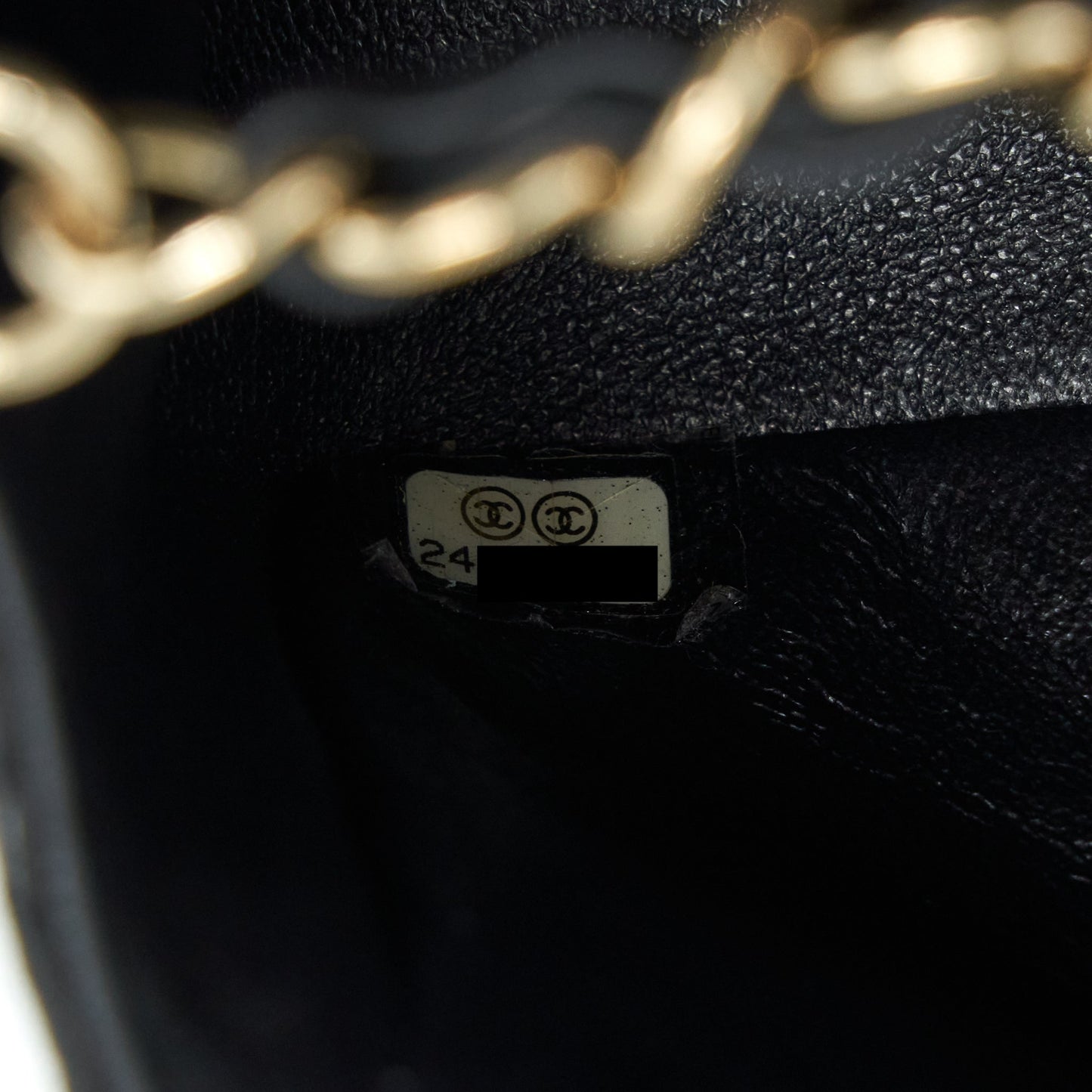 Chanel Mini Rectangular Flap Bag Lambskin Black