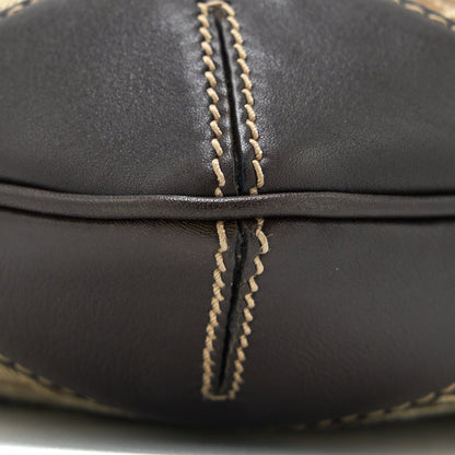 Gucci Vintage Hobo Bag Canvas/Leather Multicolour