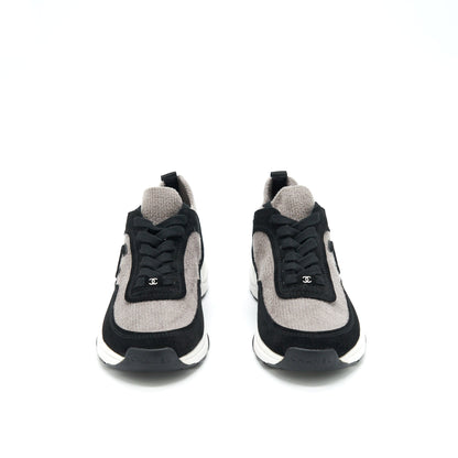 Chanel Size 37 Women’s Sneakers Grey/ Black