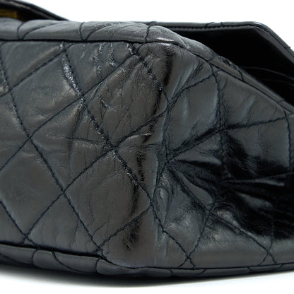 Chanel 2.55 Reissue 227 Shiny Aged Calfskin Black