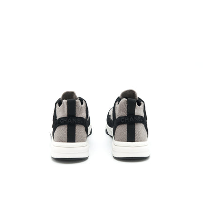 Chanel Size 37 Women’s Sneakers Grey/ Black