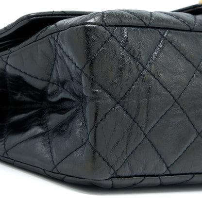 Chanel 2.55 Reissue 227 Shiny Aged Calfskin Black