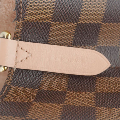 LOUIS VUITTON Neonoe MM Damier Ebene Shoulder Bag Brown