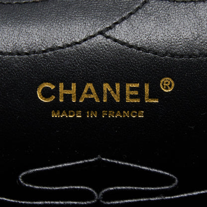 Chanel 2.55 Reissue 227 Shiny Aged Calfskin Black
