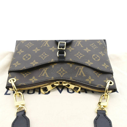 LOUIS VUITTON Odeon PM Monogram Canvas Crossbody Bag Brown