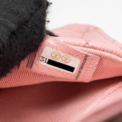 Chanel Mini Flap Belt Bag Caviar Pink L