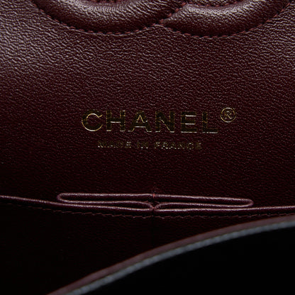 Chanel Medium Classic Double Flap Bag Caviar Black  (Microchip)