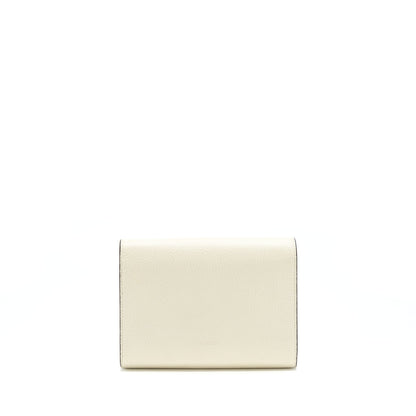 Gucci Dionysus Mini Chain Wallet Grained Calfskin White SHW