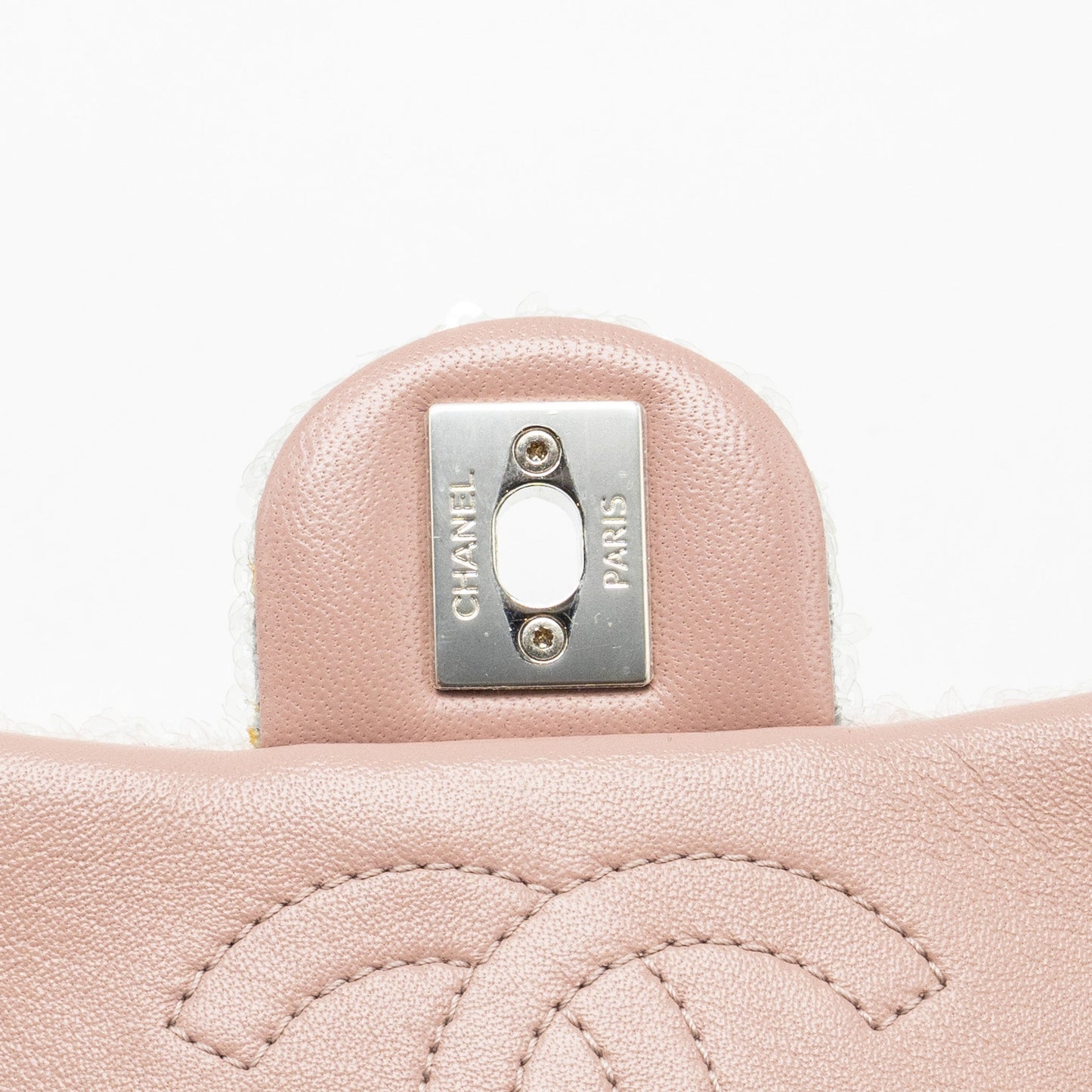 Chanel 18S Mini Waterfall Flap Bag Sequin Pink/Blue/Yellow