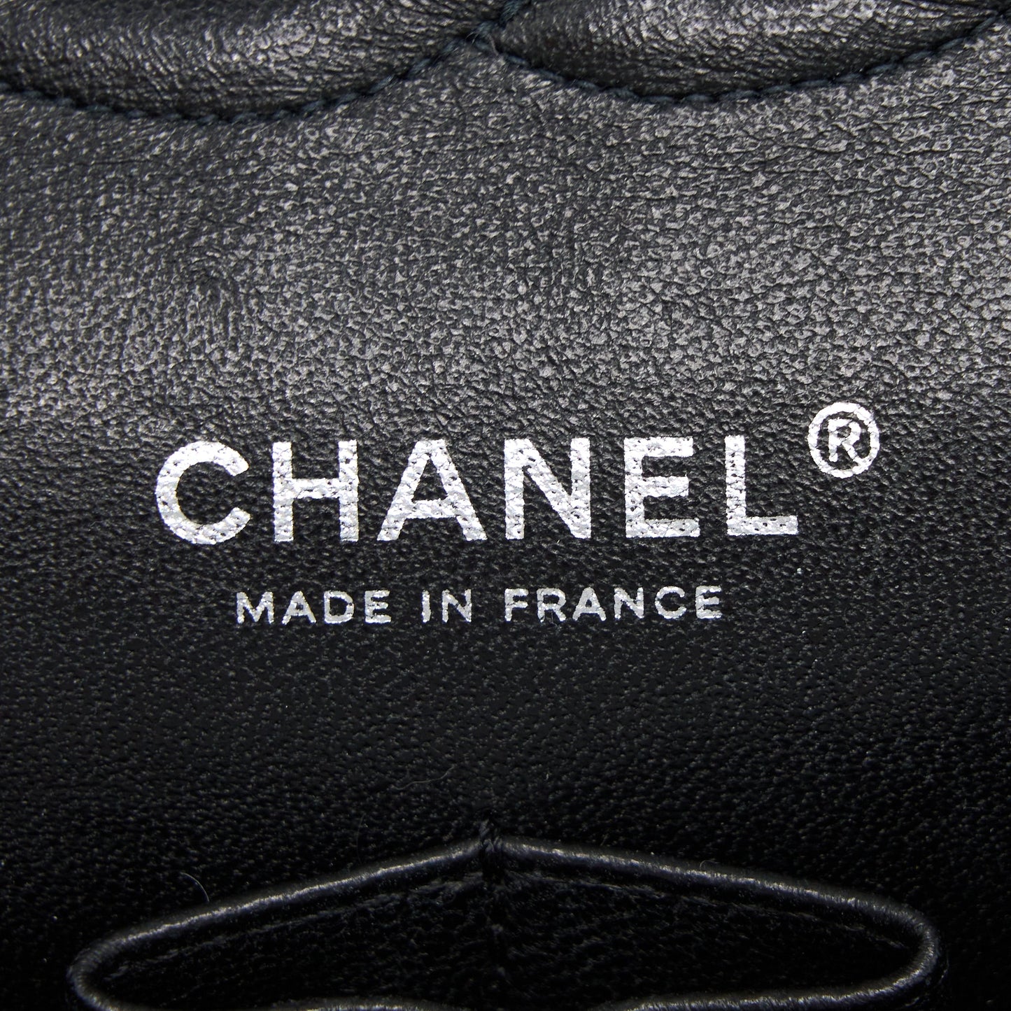 Chanel Classic Double Flap Bag Tweed Black/White