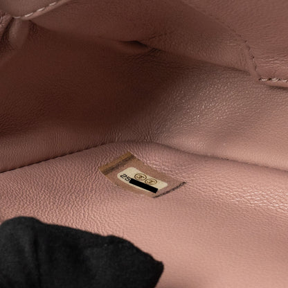 Chanel 18S Mini Waterfall Flap Bag Sequin Pink/Blue/Yellow
