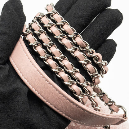 Chanel 18S Mini Waterfall Flap Bag Sequin Pink/Blue/Yellow