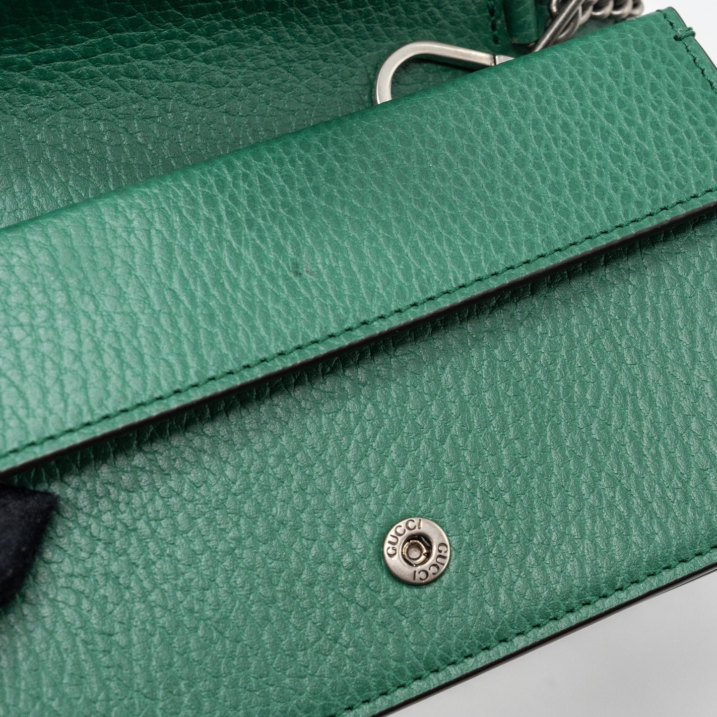 Gucci Dionysus Super Mini Calfskin Green Brushed