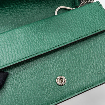 Gucci Dionysus Super Mini Calfskin Green Brushed