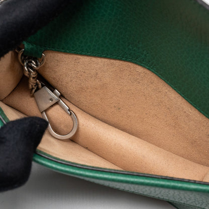 Gucci Dionysus Super Mini Calfskin Green Brushed