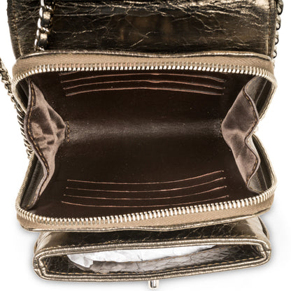 Chanel Metallic Crossbody Bag Calm