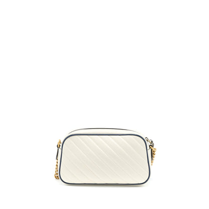 Gucci Marmont Camera Bag Calfskin White
