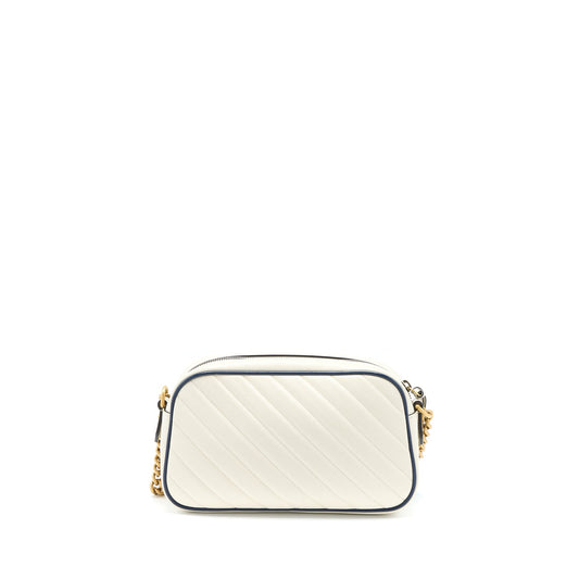 Gucci Marmont Camera Bag Calfskin White
