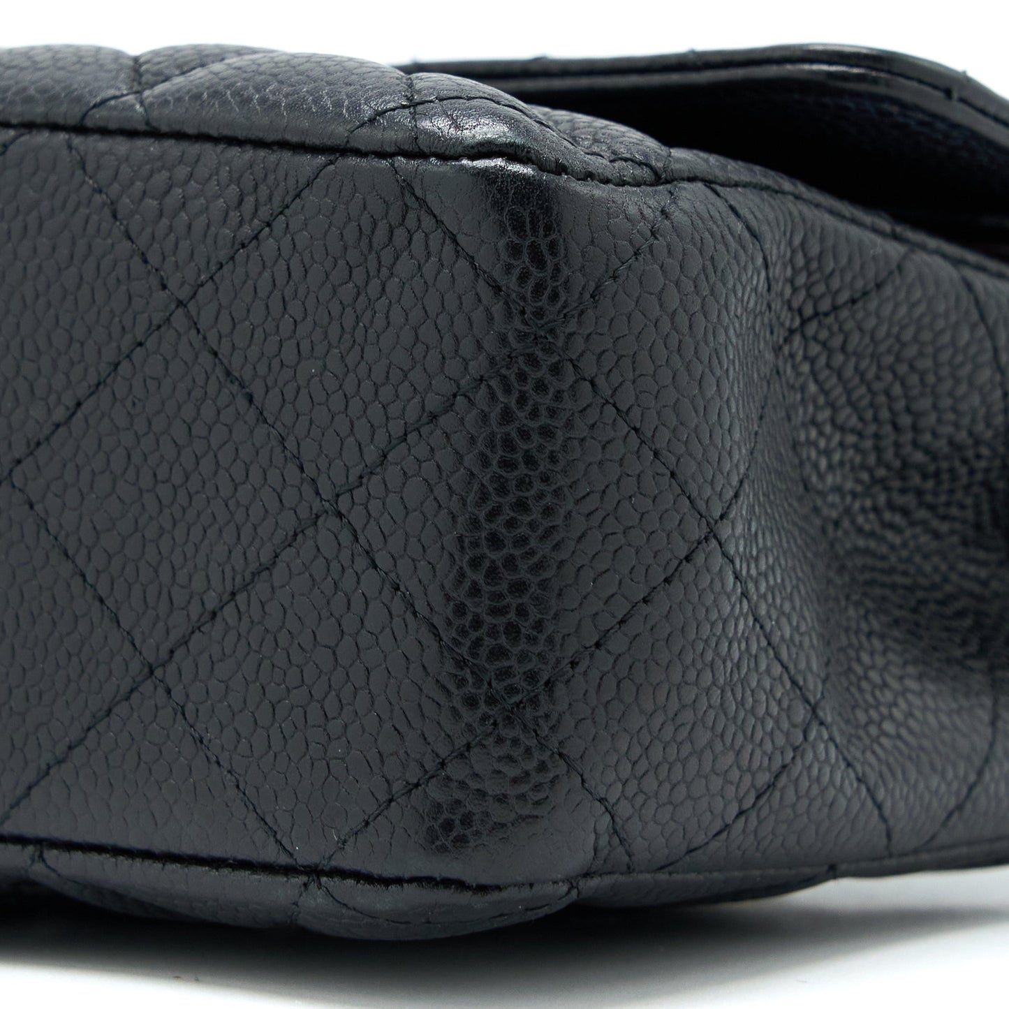 Chanel Medium Classic Double Flap Bag Caviar Black