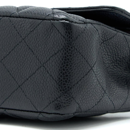 Chanel Medium Classic Double Flap Bag Caviar Black