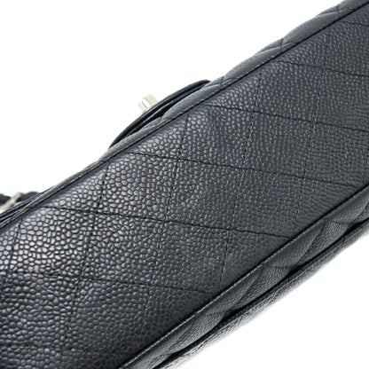 Chanel Medium Classic Double Flap Bag Caviar Black