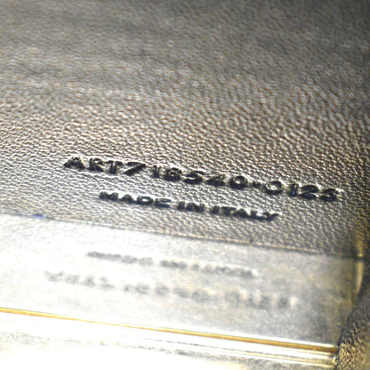 YVES SAINT LAURENT Tuxedo Box Plexiglass Metal Crossbody Bag Blanc Grise