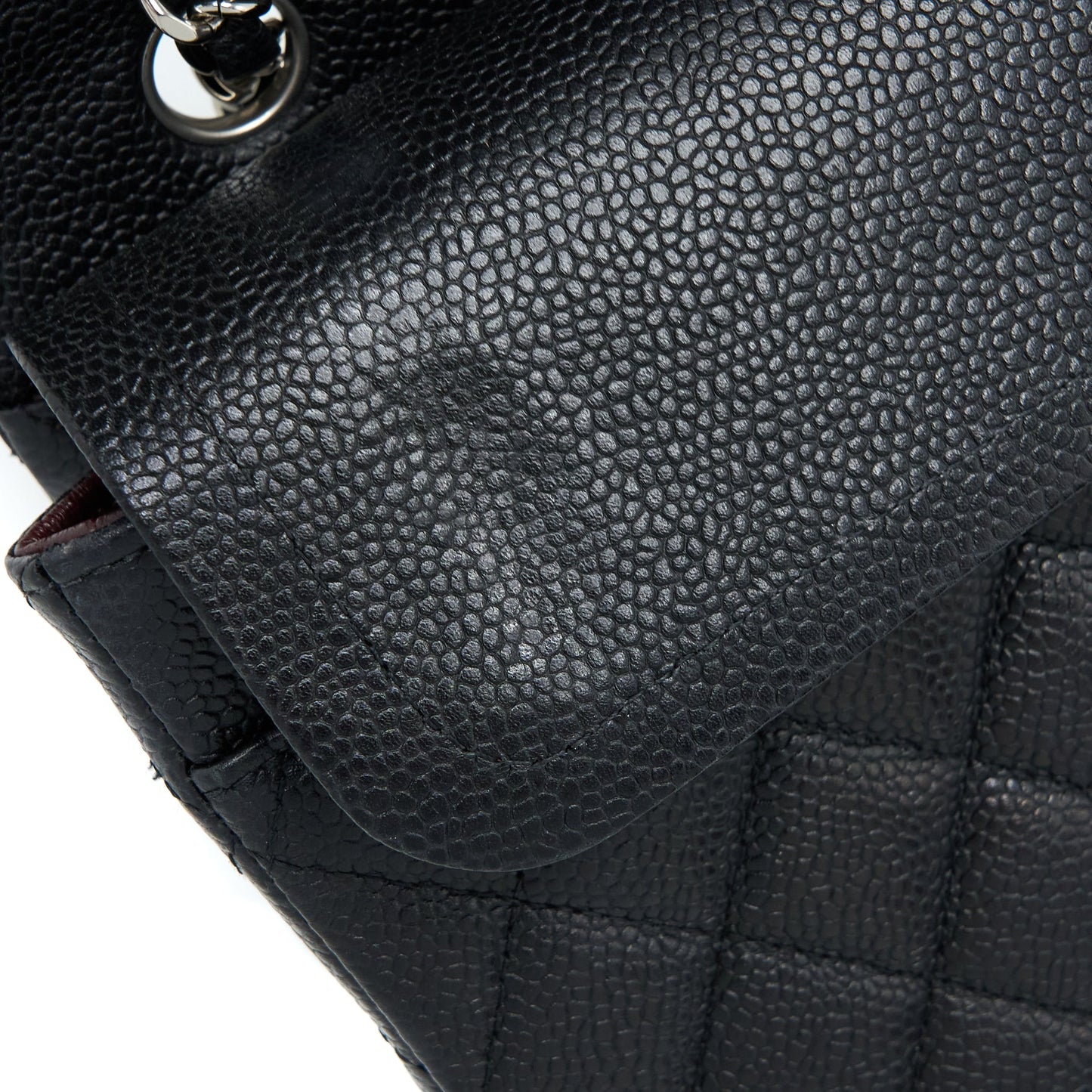 Chanel Medium Classic Double Flap Bag Caviar Black