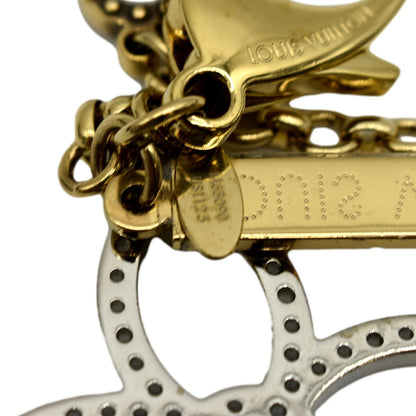 LOUIS VUITTON Bijoux Sac Tapage Key Chain Bag Charm Gold
