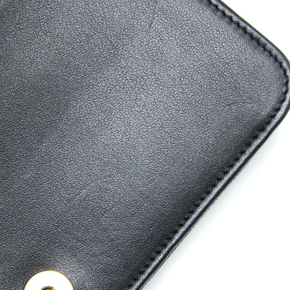 Chanel Boy Wallet on Chain Caviar Black