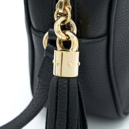 Gucci Disco Camera Bag Calfskin Black L