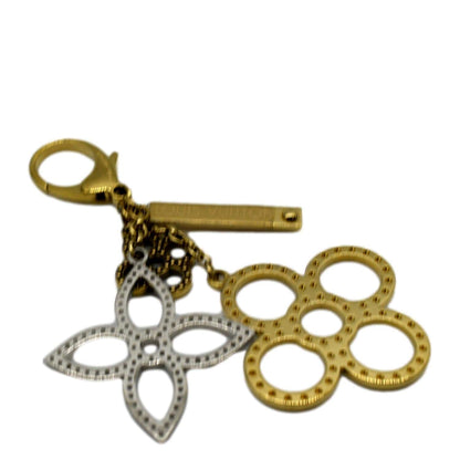 LOUIS VUITTON Bijoux Sac Tapage Key Chain Bag Charm Gold