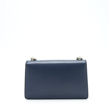 Gucci Small Dionysus Shoulder Bag Navy SHW