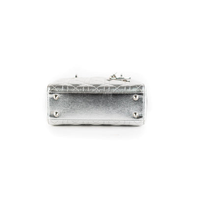 ITEM 10 - Dior My Lady Dior Small Metallic Silver
