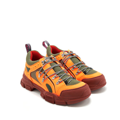 Gucci size 10.5 Men's Sneaker Orange/Multicolour