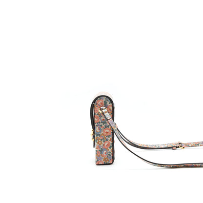 Gucci Liberty Floral Mini Bag In Light Pink and Blue