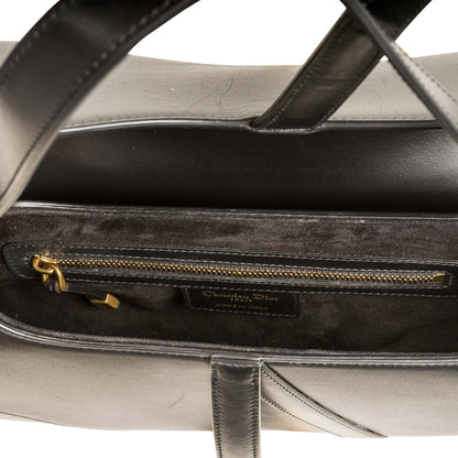 Christian Dior Saddle Bag - Black Leather