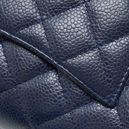 Chanel Classic Mini Rectangular Flap Bag Caviar Navy