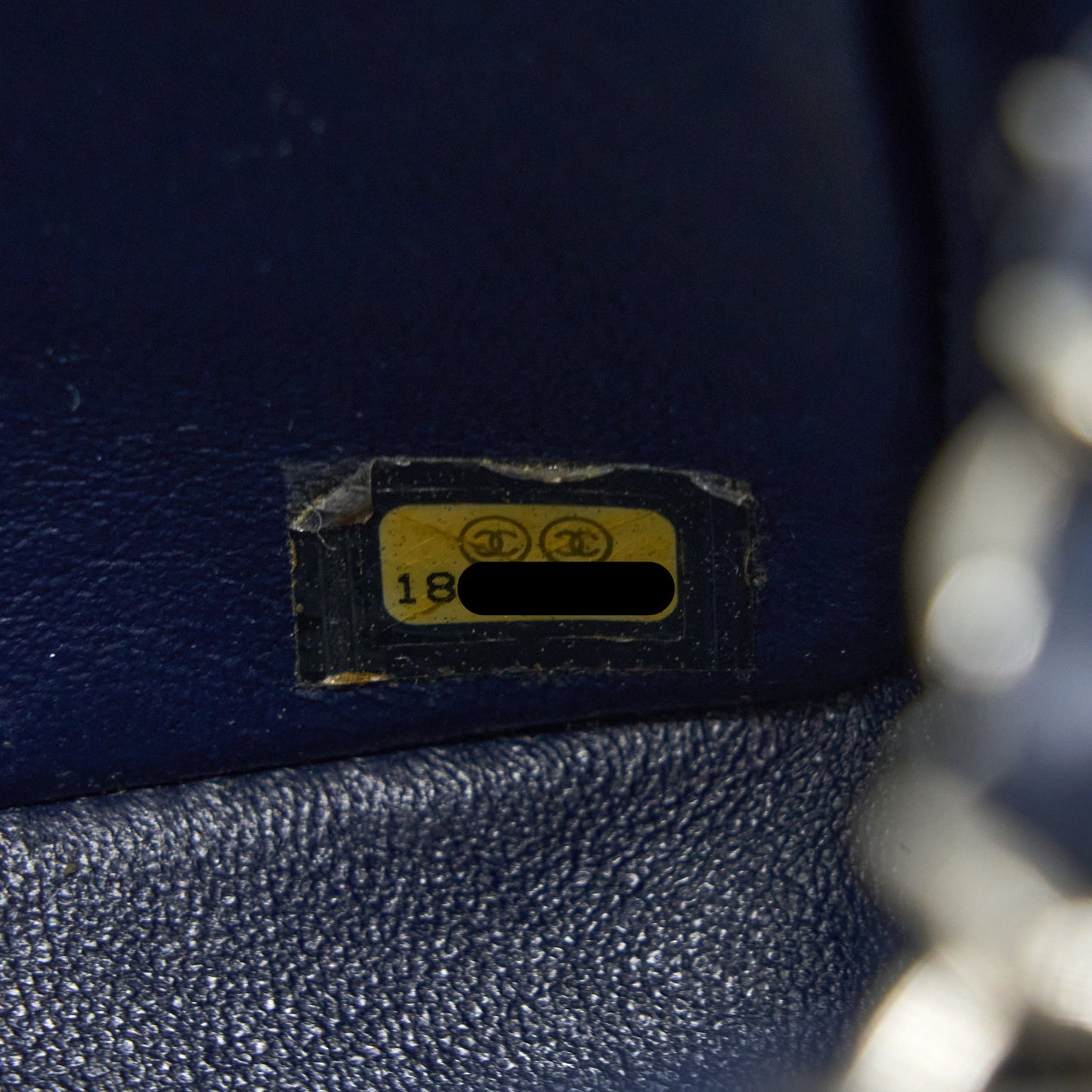 Chanel Classic Mini Rectangular Flap Bag Caviar Navy