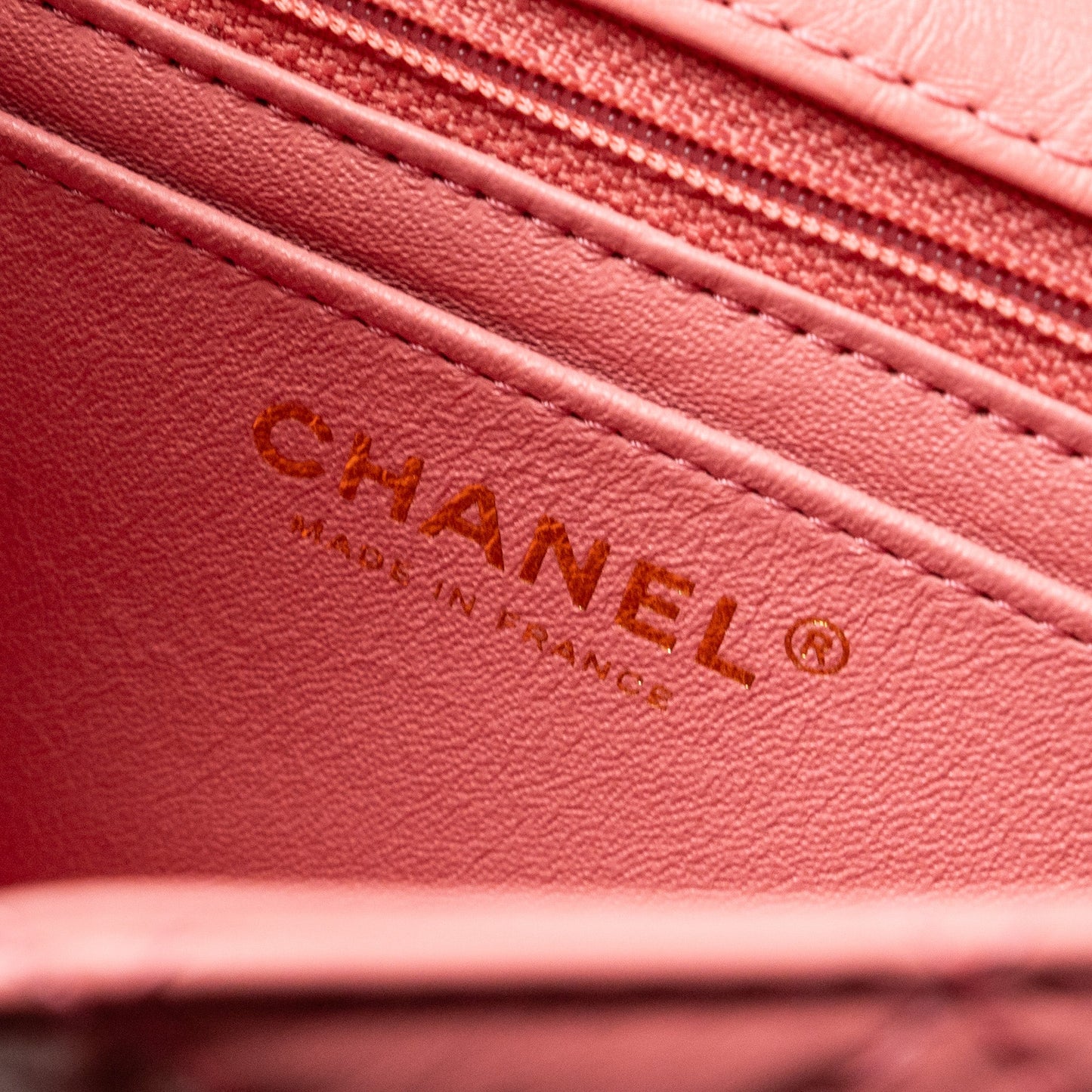 Chanel Mini 2.55 Reissue flap bag calfskin pink