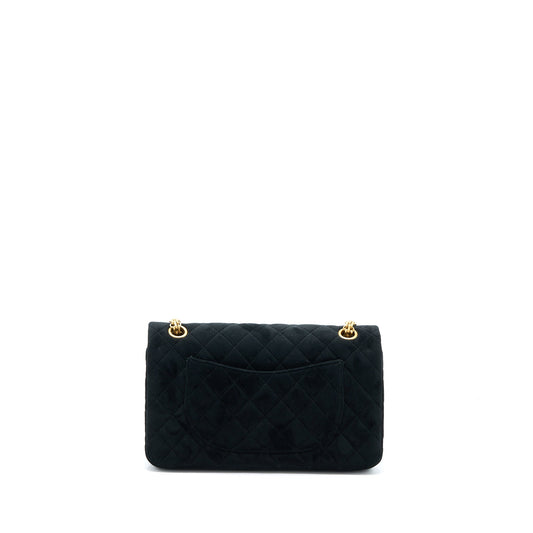 Chanel Small 2.55 Reissue Flap Bag Velvet Black