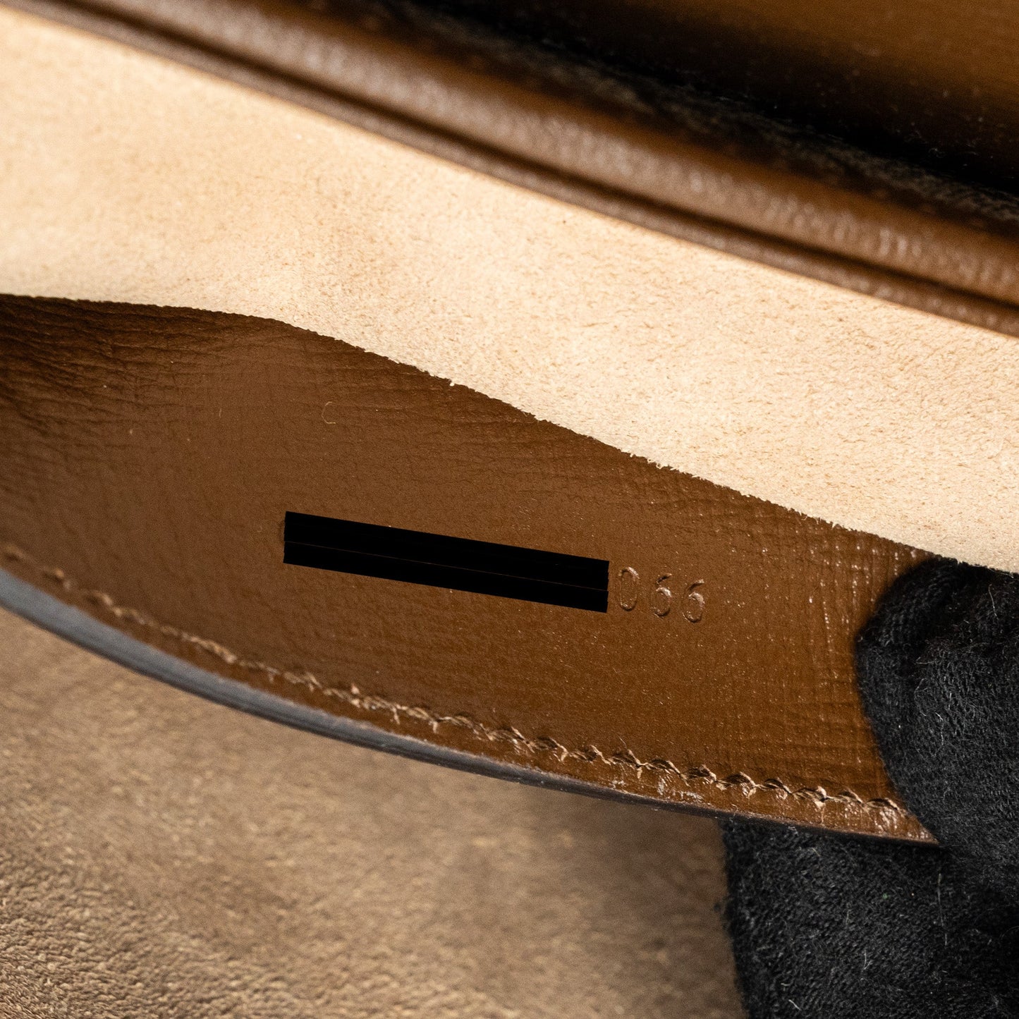 Gucci flap belt bag GG supreme canvas