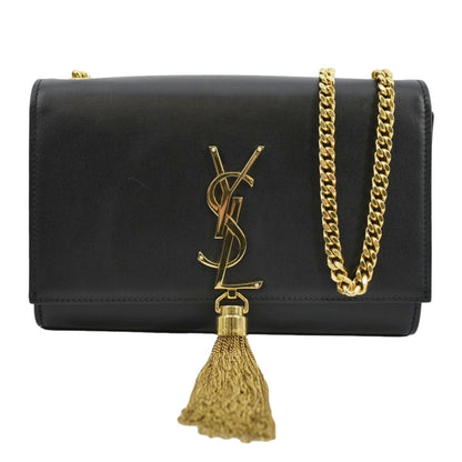 YVES SAINT LAURENT Kate Tassel Leather Crossbody Bag Black