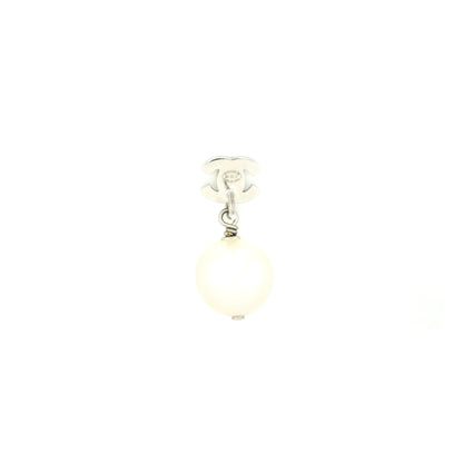 Chanel Pearl drop Crystal earrings