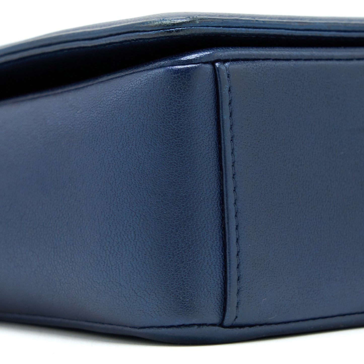 Chanel Mademoiselle Flap Bag Lambskin Navy