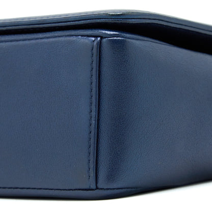 Chanel Mademoiselle Flap Bag Lambskin Navy