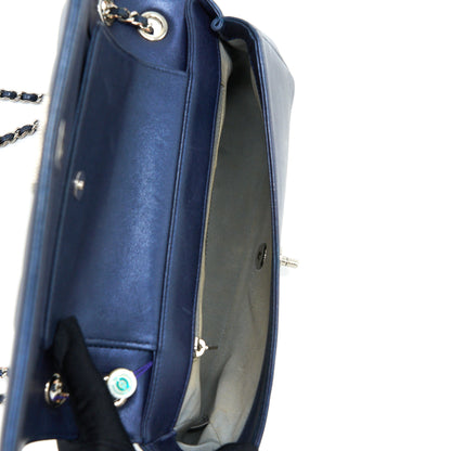 Chanel Mademoiselle Flap Bag Lambskin Navy